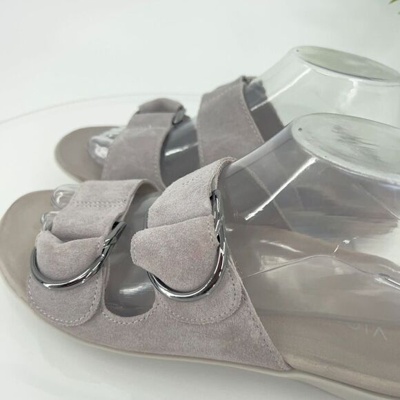 Vionic Corlee Slide Sandals Women Size 8 Gray Comfort Beach Summer Shoes Comfort - Picture 7 of 15